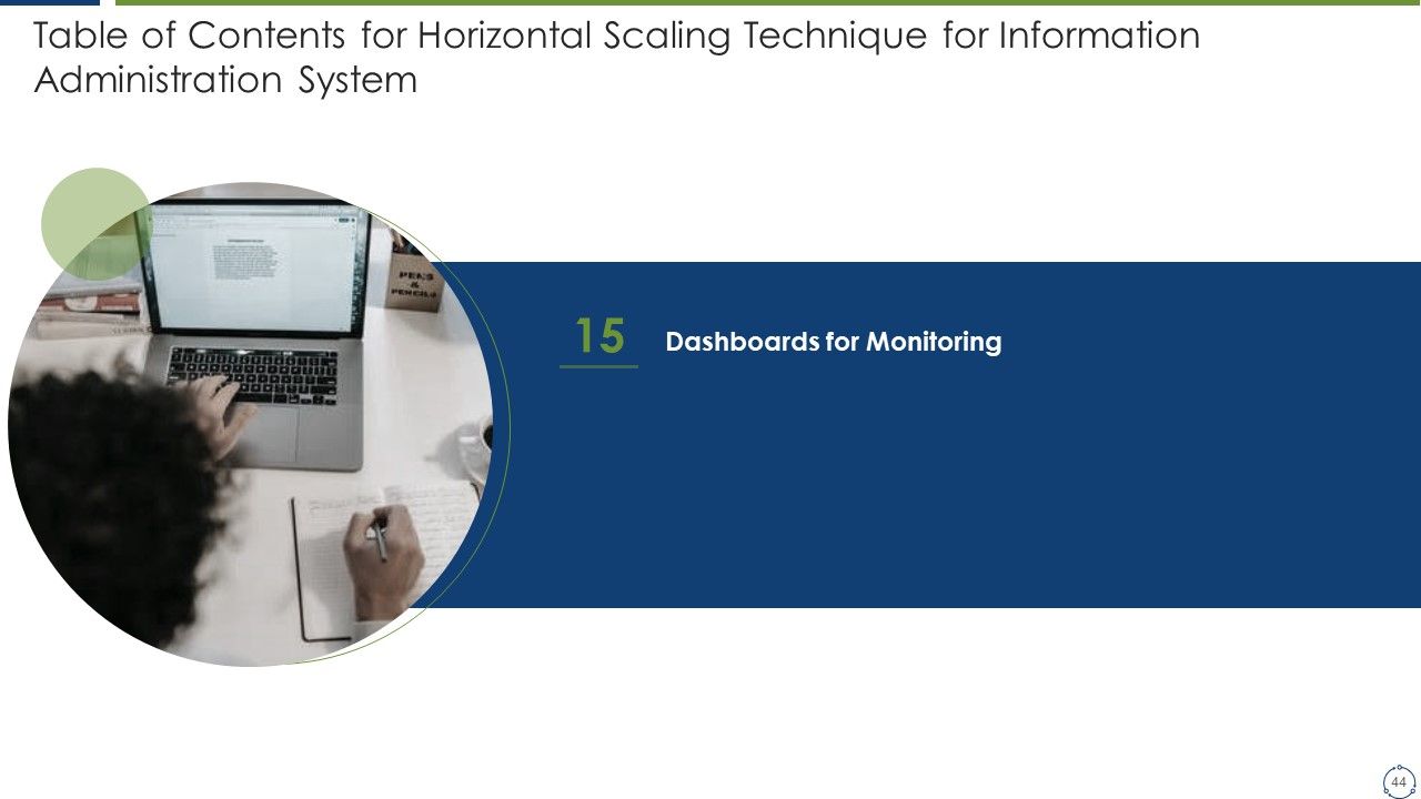 Horizontal Scaling Technique For Information Administration System Ppt PowerPoint Presentation Complete Deck With Slides Slide44