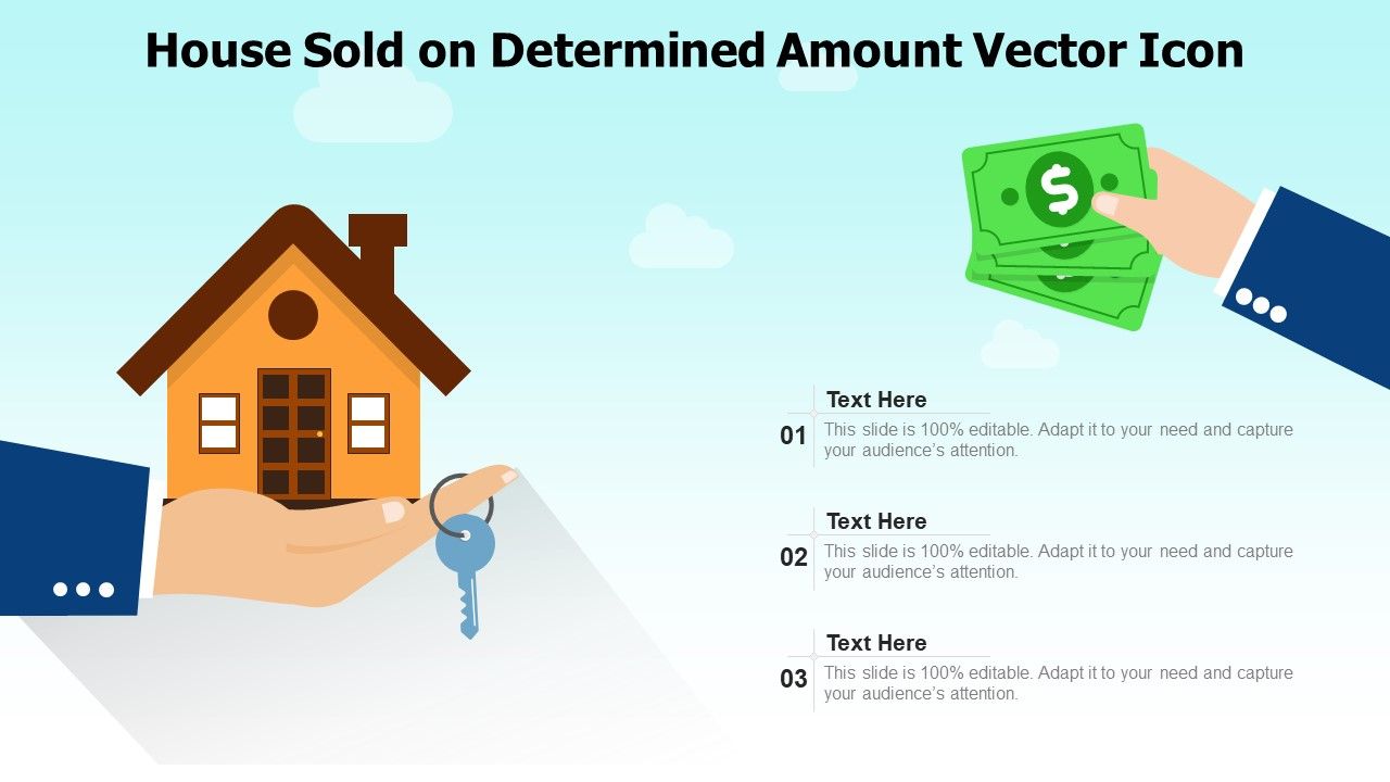 House_Sold_On_Determined_Amount_Vector_Icon_Ppt_PowerPoint_Presentation_File_Templates_PDF_Slide_1.jpg