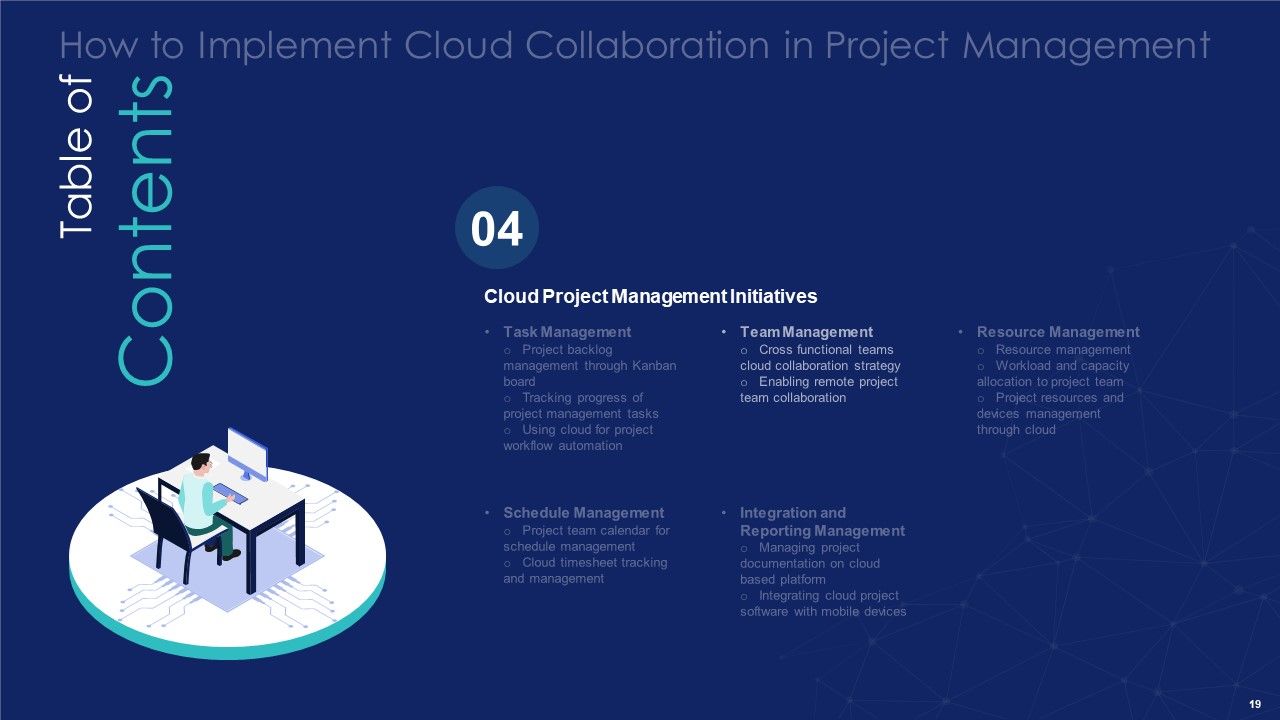 How To Implement Cloud Collaboration In Project Management Ppt PowerPoint Presentation Complete Deck With Slides Slide19