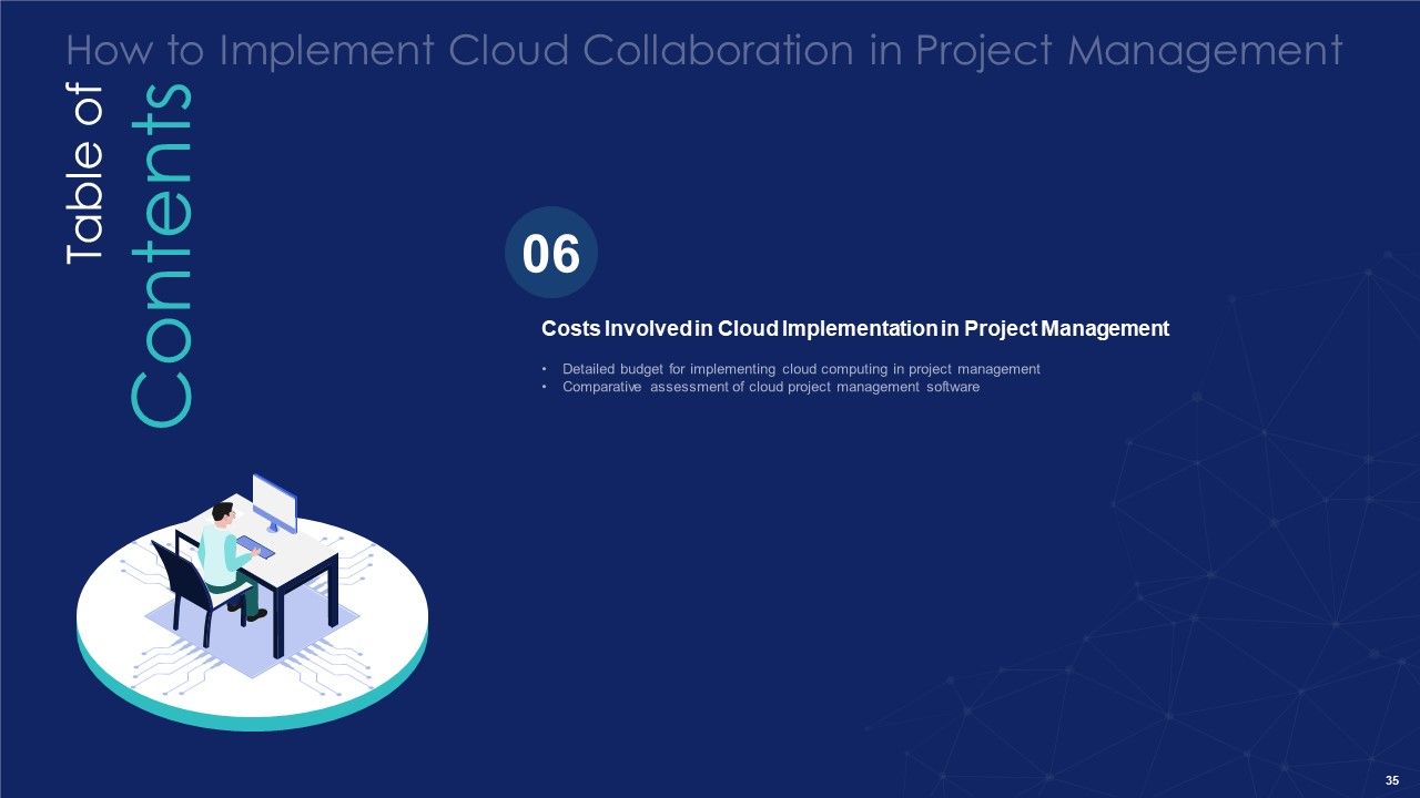 How To Implement Cloud Collaboration In Project Management Ppt PowerPoint Presentation Complete Deck With Slides Slide35