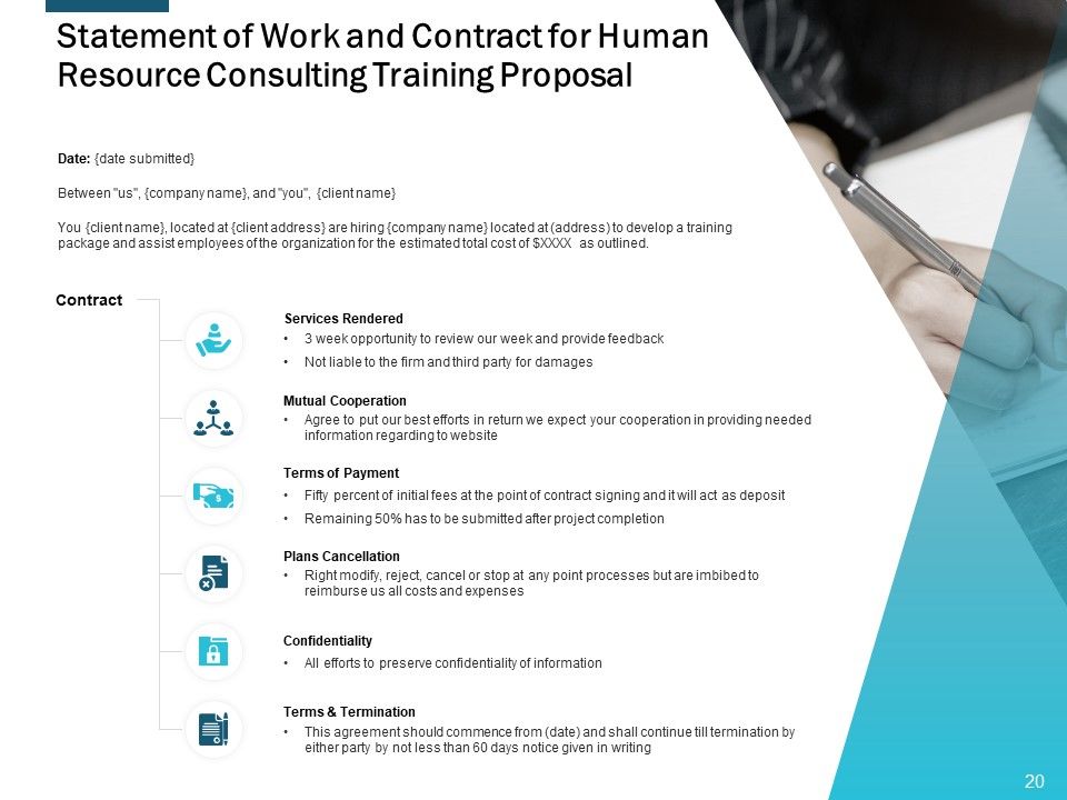 Human Resource Consulting Proposal Ppt PowerPoint Presentation Complete Deck With Slides Slide20
