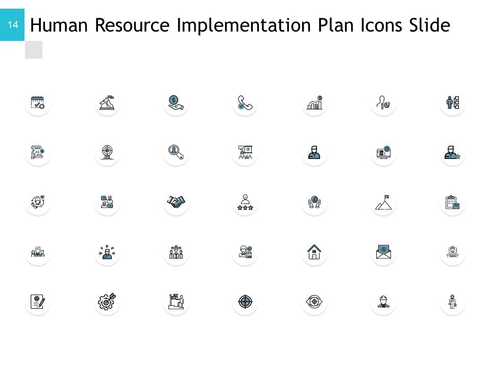 Human Resource Implementation Plan Ppt PowerPoint Presentation Complete Deck With Slides Slide14