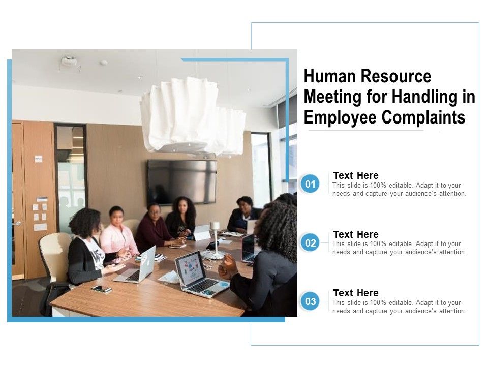 Human_Resource_Meeting_For_Handling_In_Employee_Complaints_Ppt_PowerPoint_Presentation_File_Background_PDF_Slide_1.jpg