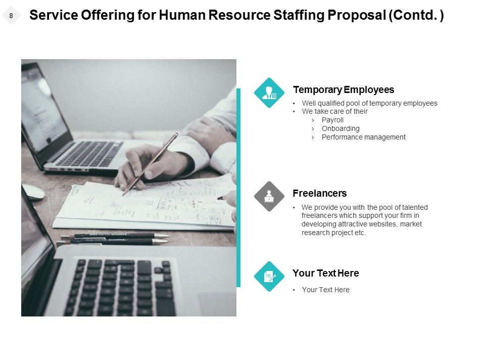 Human Resource Staffing Proposal Ppt PowerPoint Presentation Complete Deck With Slides Slide08