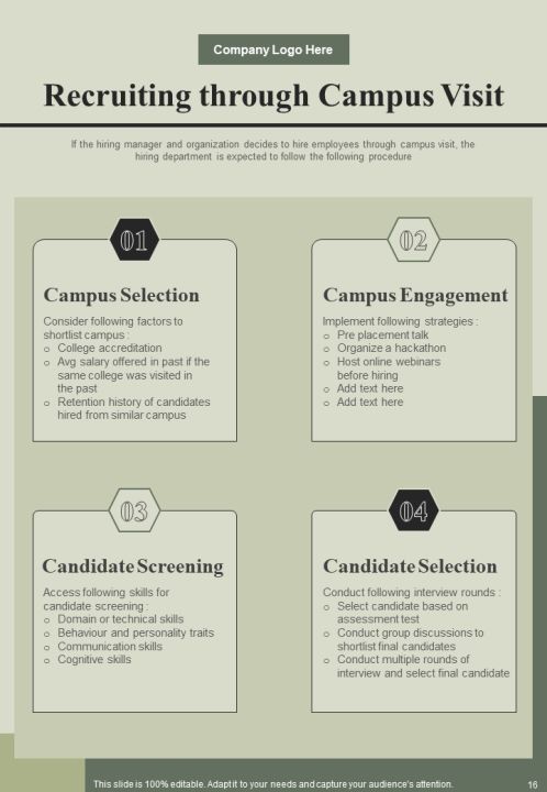 Human Resource Talent Recognition Guide Handbook Slide16