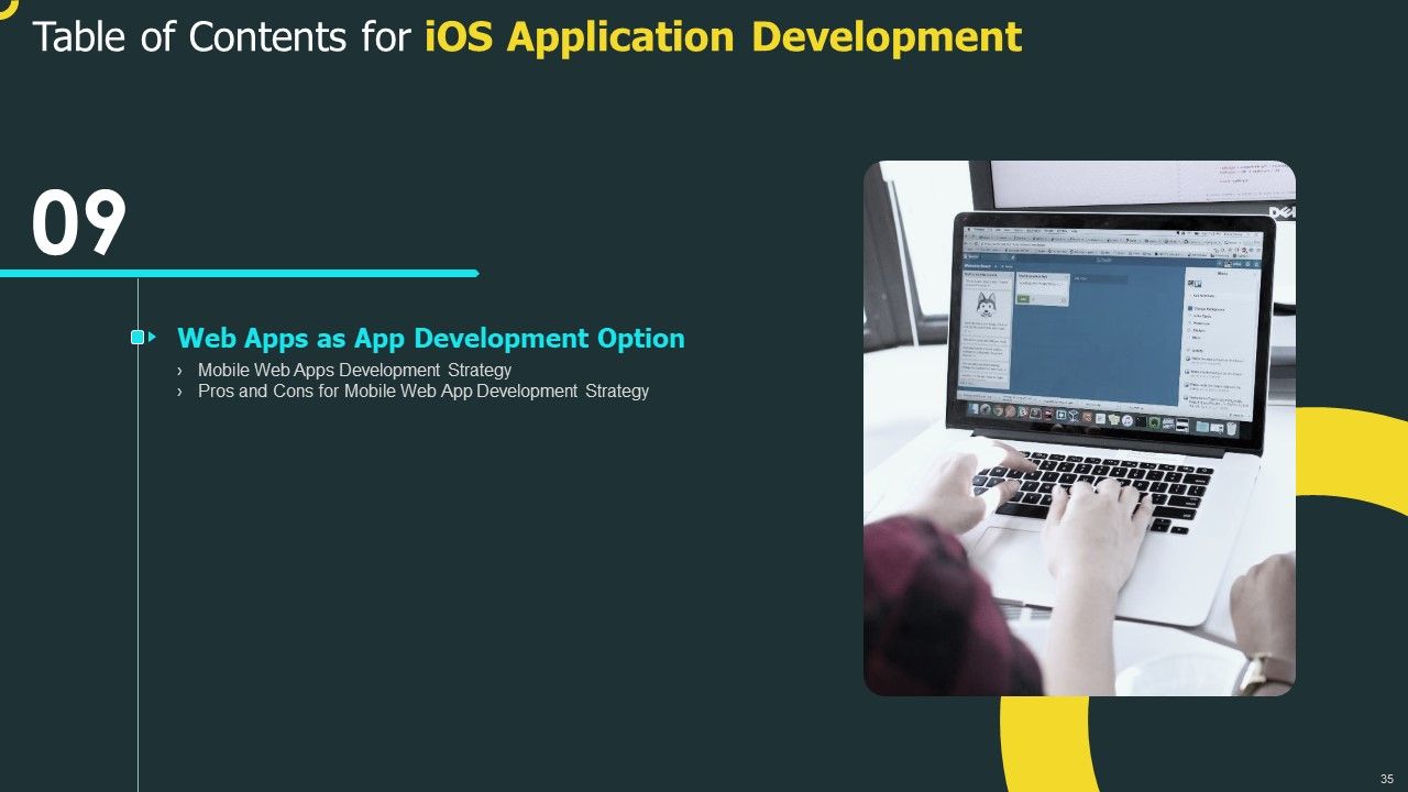 IOS Application Development Ppt PowerPoint Presentation Complete Deck With Slides Slide35