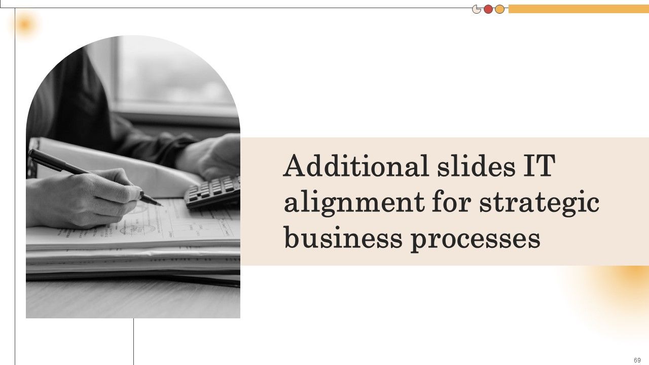IT Alignment For Strategic Business Processes Ppt PowerPoint Presentation Complete Deck With Slides Slide69