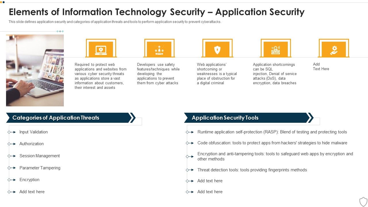 IT Security Elements Of Information Technology Security Application ...