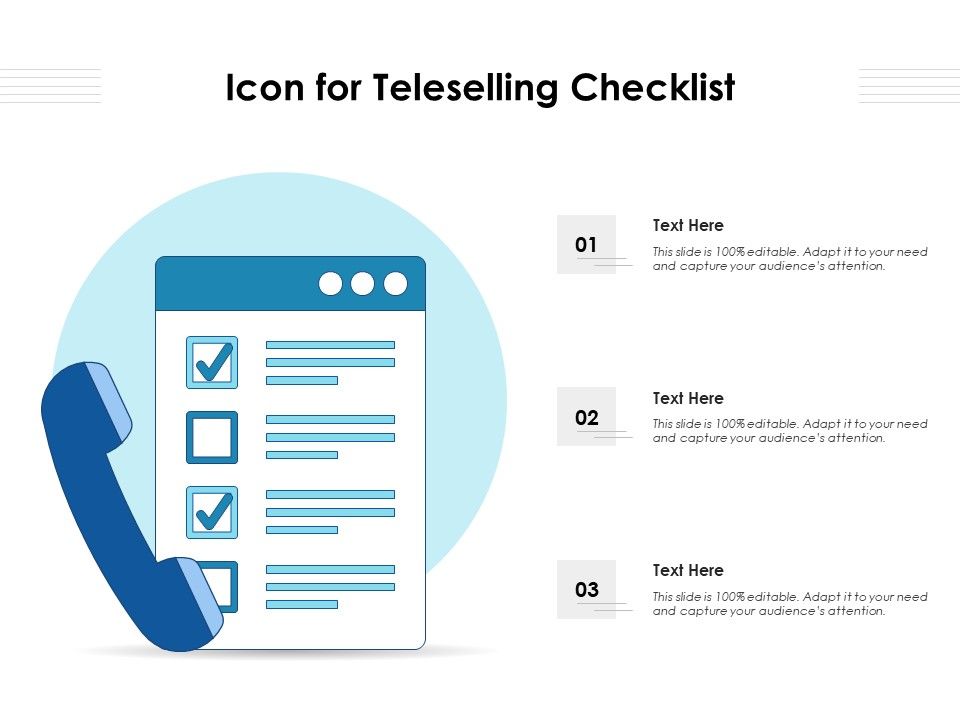 Icon_For_Teleselling_Checklist_Ppt_PowerPoint_Presentation_Slides_Ideas_PDF_Slide_1.jpg