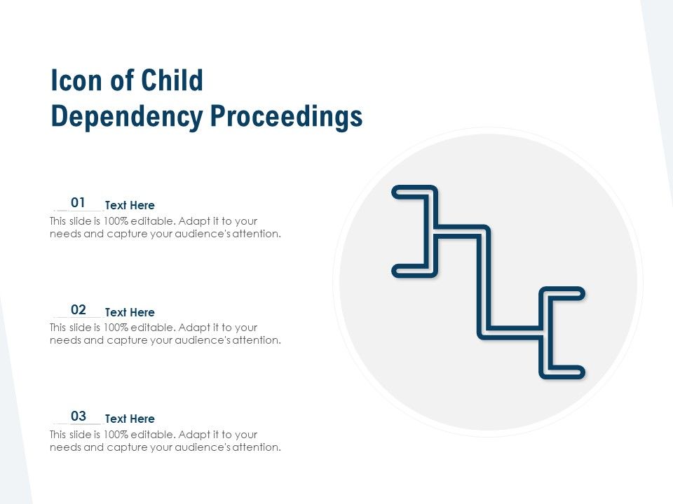Icon_Of_Child_Dependency_Proceedings_Ppt_PowerPoint_Presentation_Infographics_Brochure_PDF_Slide_1.jpg