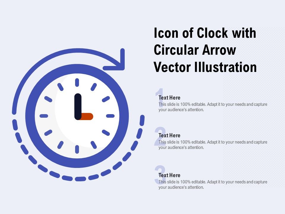 Icon_Of_Clock_With_Circular_Arrow_Vector_Illustration_Ppt_PowerPoint_Presentation_Model_Background_Image_PDF_Slide_1.jpg
