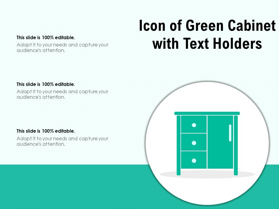 Icon_Of_Green_Cabinet_With_Text_Holders_Ppt_PowerPoint_Presentation_Styles_Diagrams_Slide_1.jpg