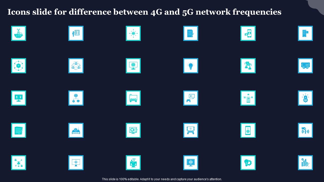 Icons_Slide_For_Difference_Between_4G_And_5G_Network_Frequencies_Difference_Between_4G_And_5G_Demonstration_PDF_Slide_1.jpg