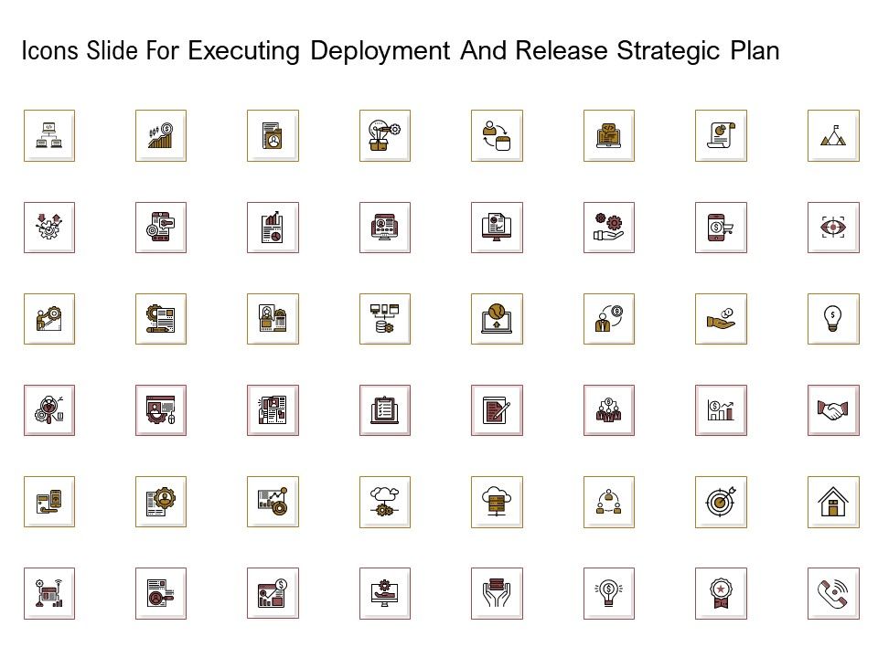 Icons_Slide_For_Executing_Deployment_And_Release_Strategic_Plan_Brochure_PDF_Slide_1.jpg