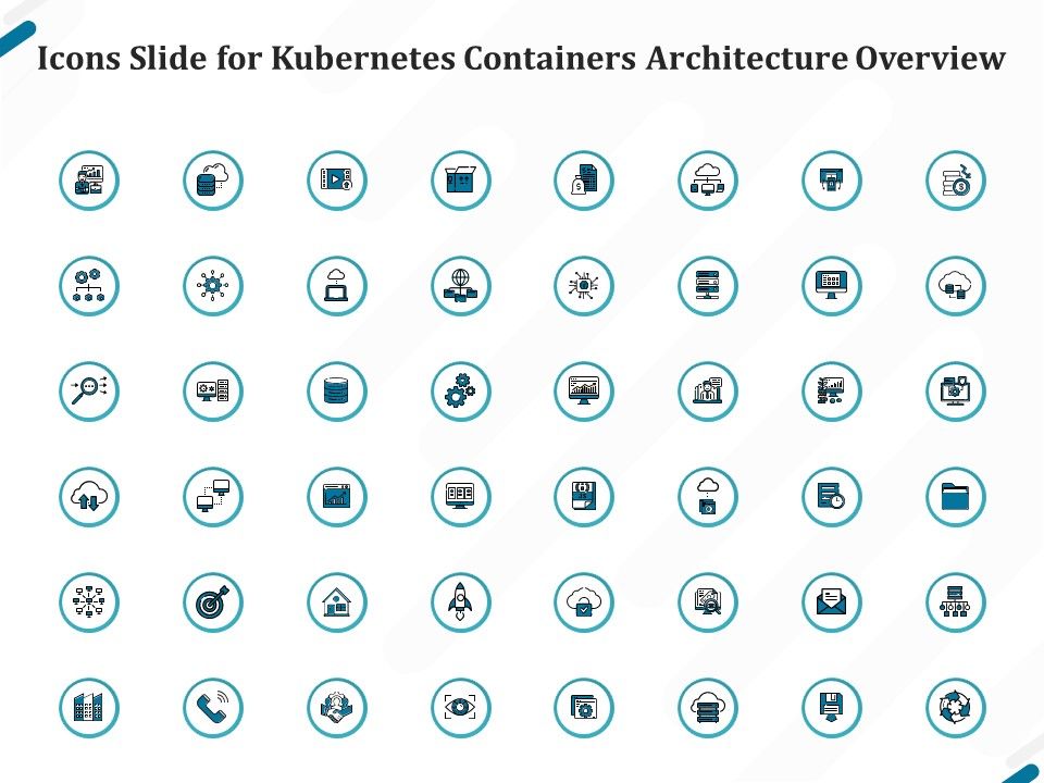 Icons_Slide_For_Kubernetes_Containers_Architecture_Overview_Ppt_Portfolio_Topics_PDF_Slide_1.jpg
