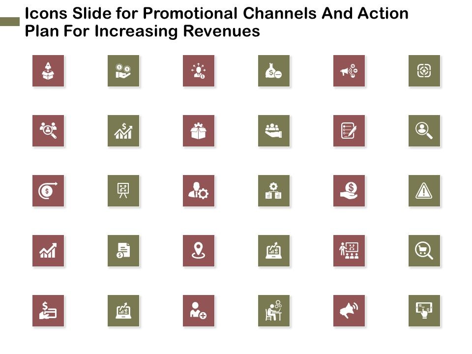 Icons_Slide_For_Promotional_Channels_And_Action_Plan_For_Increasing_Revenues_Graphics_PDF_Slide_1.jpg