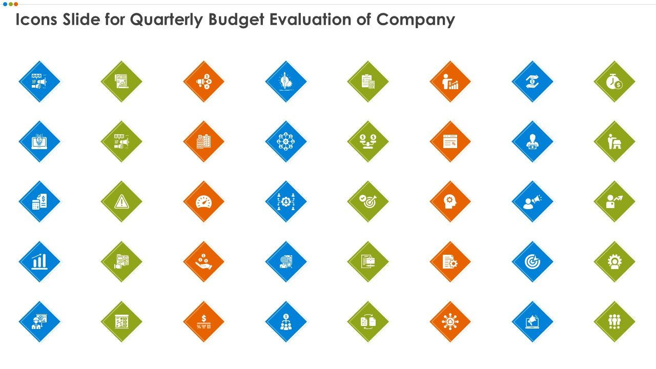 Icons_Slide_For_Quarterly_Budget_Evaluation_Of_Company_Clipart_PDF_Slide_1.jpg