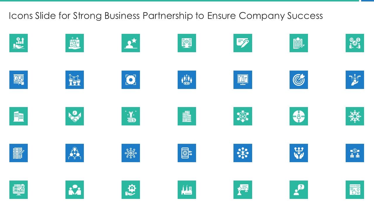 Icons_Slide_For_Strong_Business_Partnership_To_Ensure_Company_Success_Summary_PDF_Slide_1.jpg