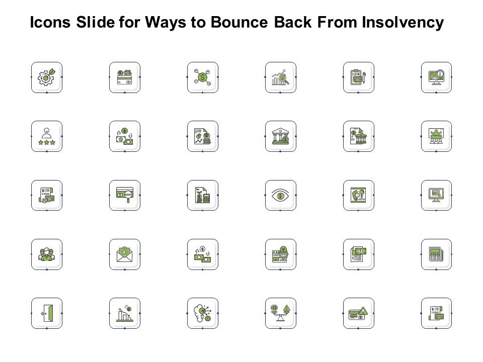 Icons_Slide_For_Ways_To_Bounce_Back_From_Insolvency_Ppt_Ideas_Show_PDF_Slide_1.jpg