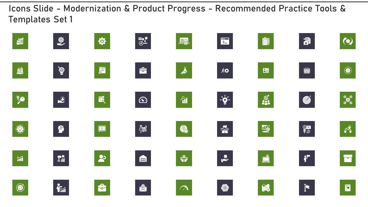 Icons_Slide_Modernization_And_Product_Progress_Recommended_Practice_Tools_And_Templates_Set_1_Sample_PDF_Slide_1.jpg