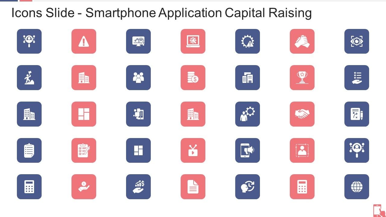 Icons_Slide_Smartphone_Application_Capital_Raising_Ppt_Summary_Graphics_Template_PDF_Slide_1.jpg