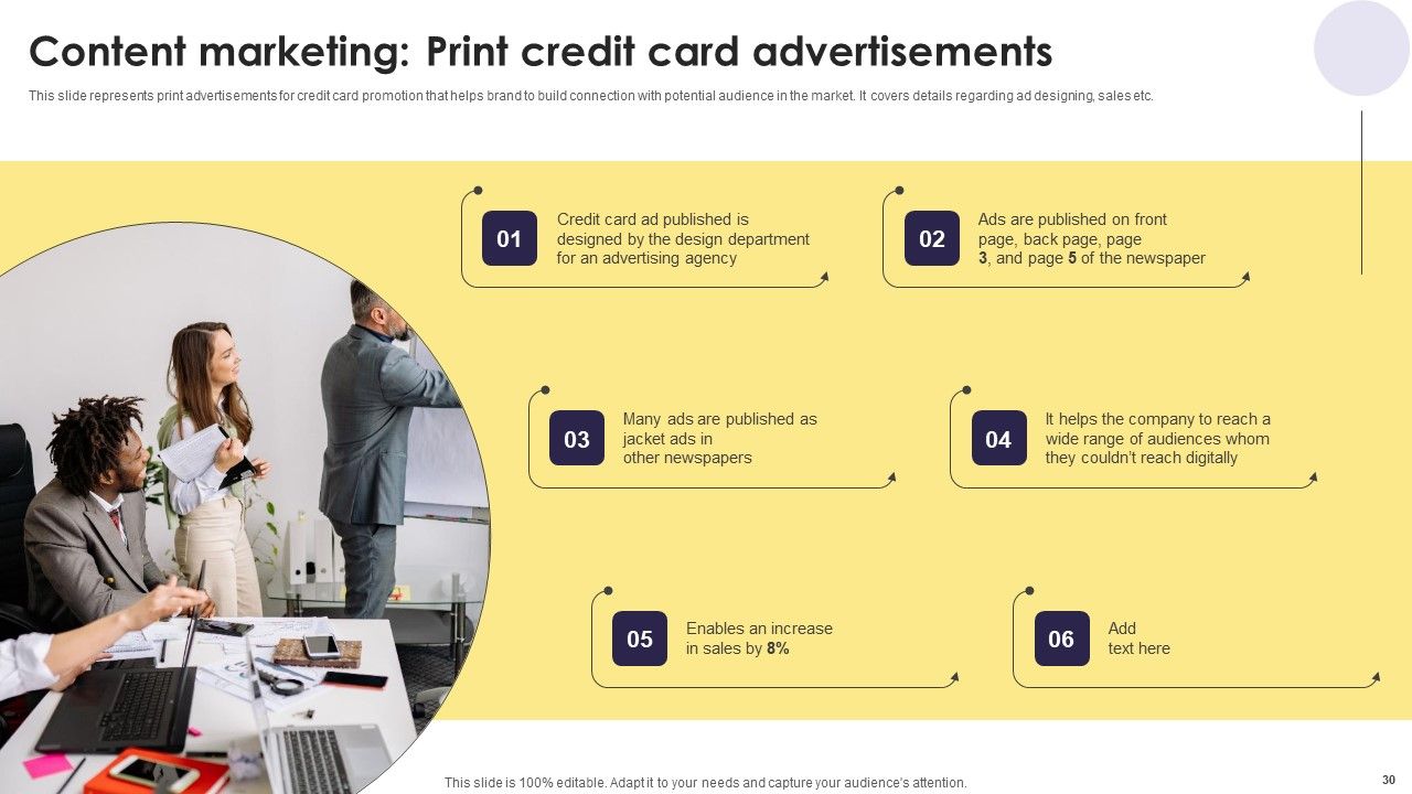 Implementation Of An Efficient Credit Card Promotion Plan Ppt PowerPoint Presentation Complete Deck With Slides Slide30