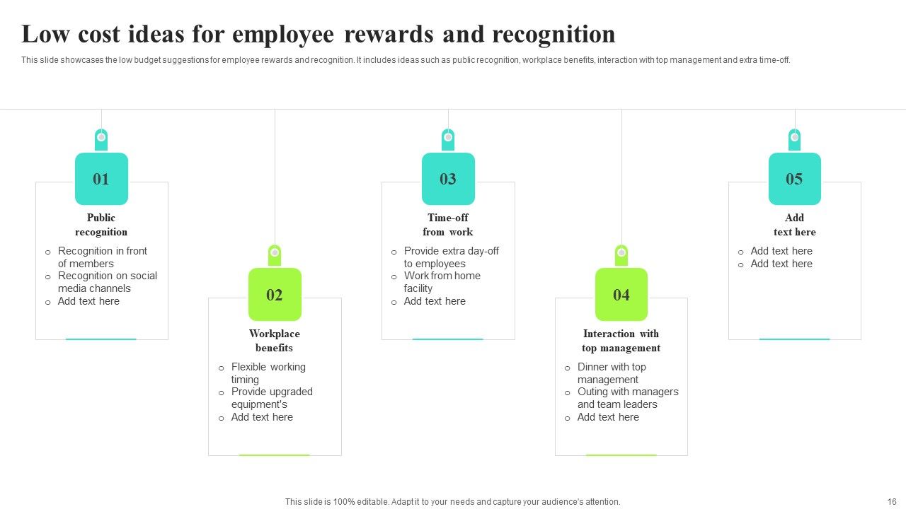 Implementing A Recognition And Incentive Program To Boost Employee Involvement Ppt PowerPoint Presentation Complete Deck With Slides Slide16