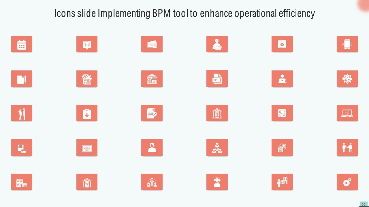 Implementing Bpm Tool To Enhance Operational Efficiency Ppt PowerPoint Presentation Complete Deck With Slides Slide38