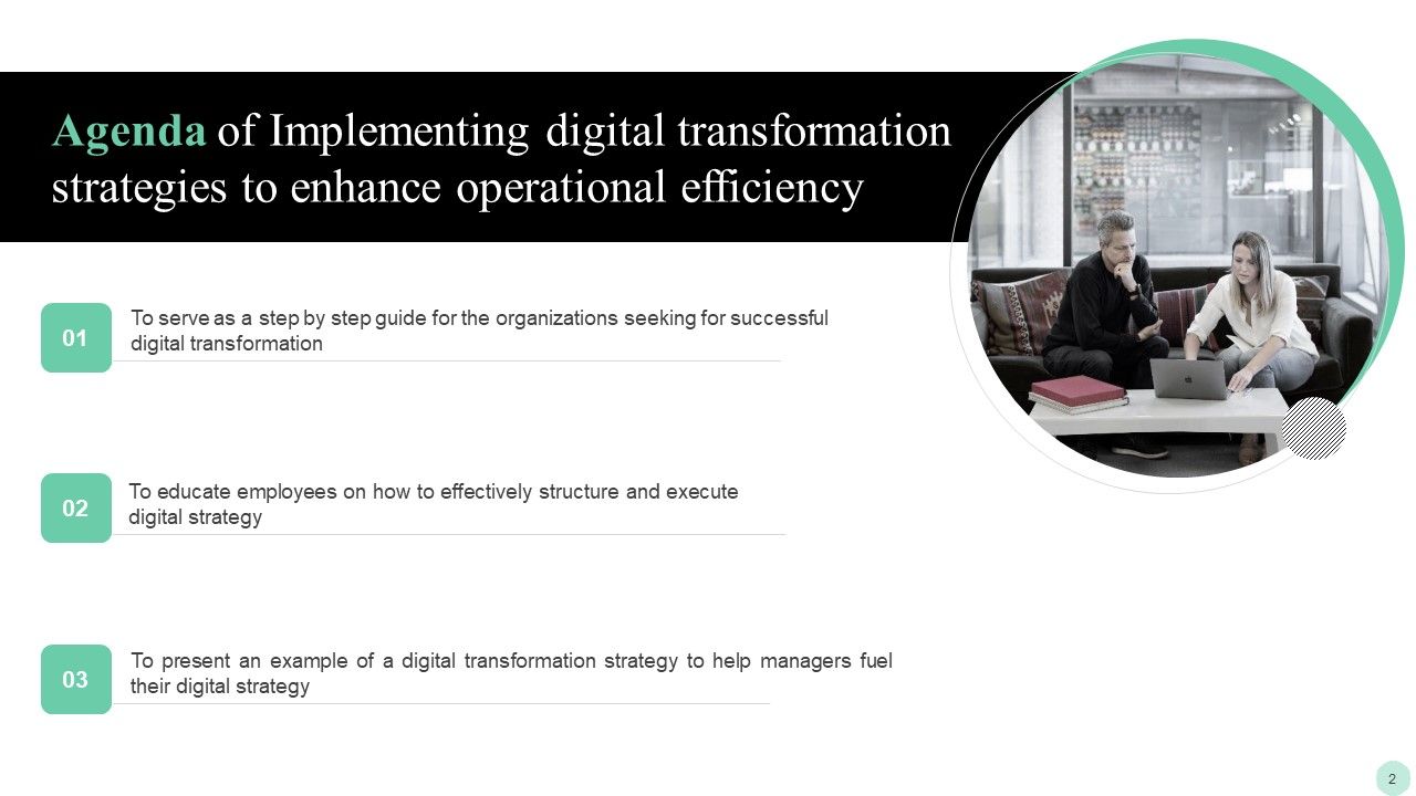Implementing Digital Transformation Strategies To Enhance Operational Efficiency Ppt PowerPoint Presentation Complete Deck With Slides Slide02
