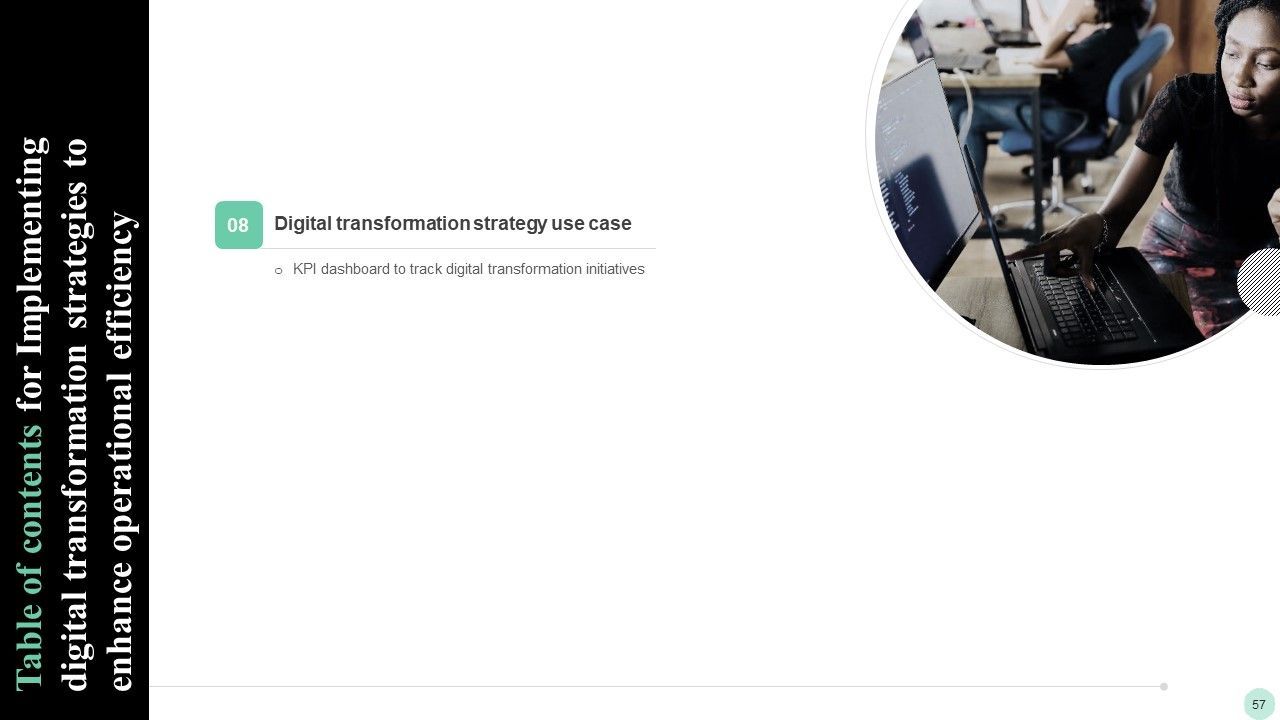 Implementing Digital Transformation Strategies To Enhance Operational Efficiency Ppt PowerPoint Presentation Complete Deck With Slides Slide57
