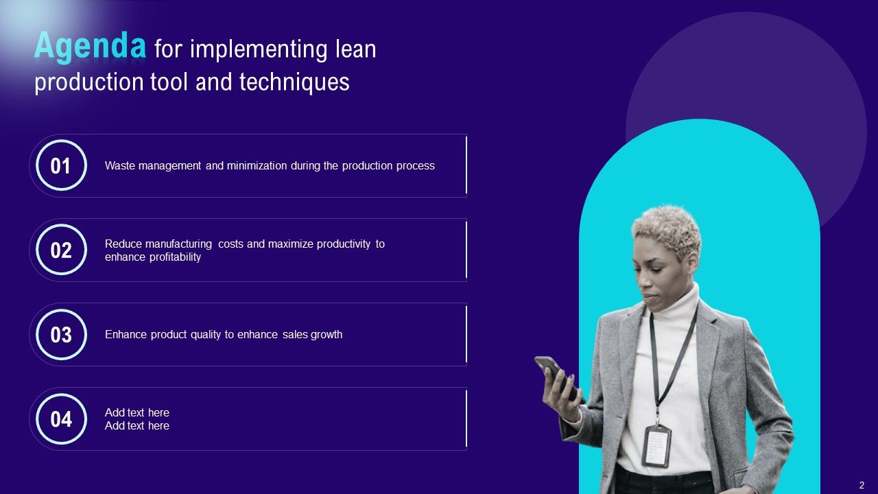 Implementing Lean Production Tool And Techniques Ppt PowerPoint Presentation Complete Deck With Slides Slide02