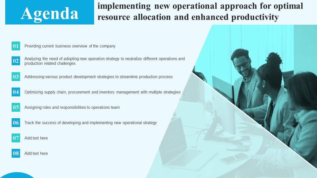 Implementing New Operational Approach For Optimal Resource Allocation And Enhanced Productivity Complete Deck Slide02
