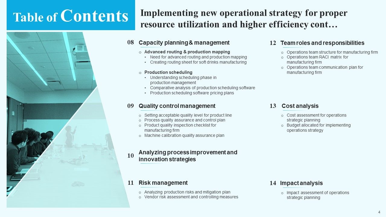 Implementing New Operational Approach For Optimal Resource Allocation And Enhanced Productivity Complete Deck Slide04