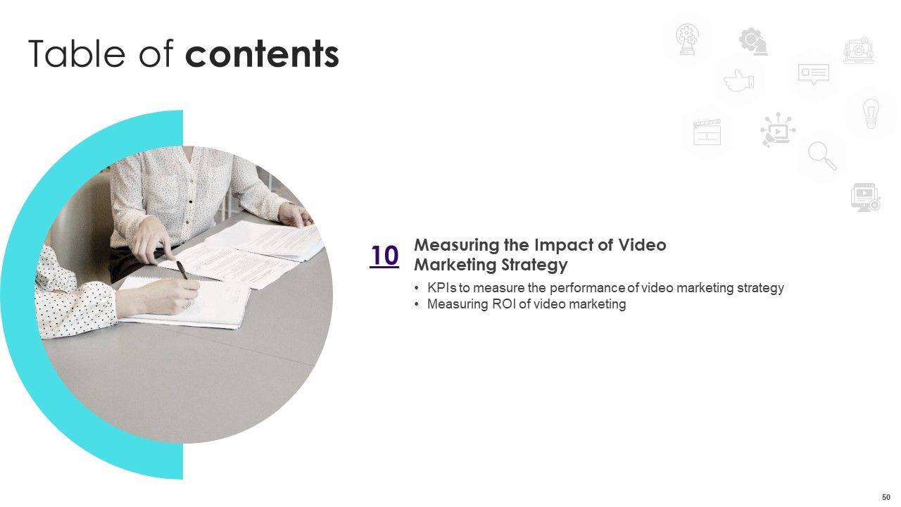 Implementing Video Promotion Strategies To Enhance Client Conversion Rate Ppt PowerPoint Presentation Complete Deck With Slides Slide50