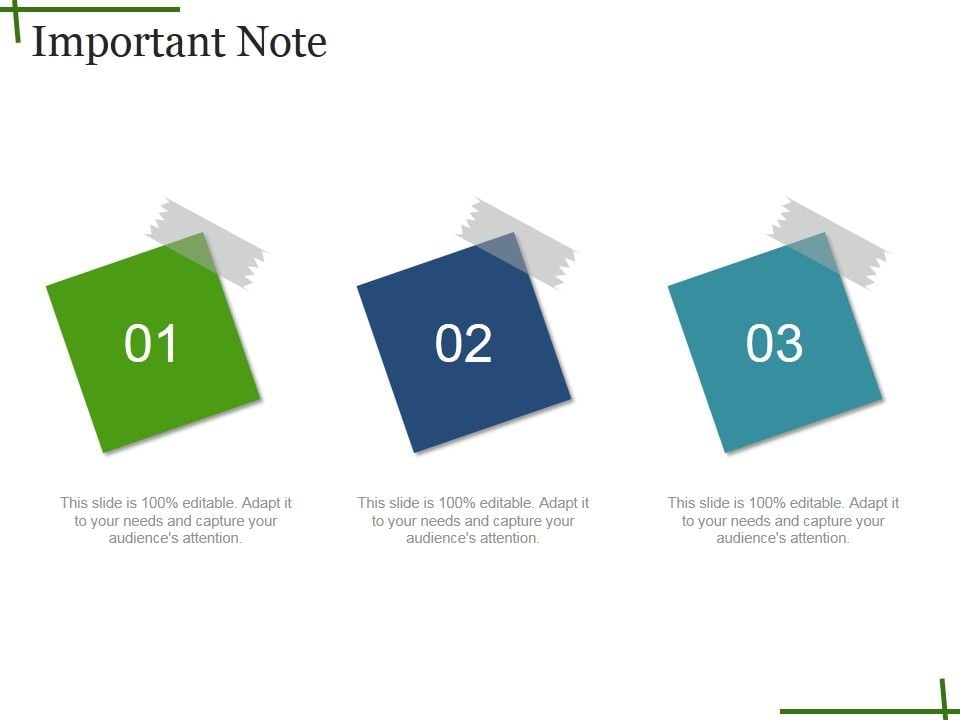 Important Note Ppt PowerPoint Presentation Layouts Themes