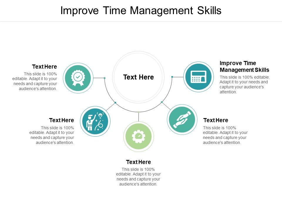 Improve Time Management Skills Ppt PowerPoint Presentation Infographics