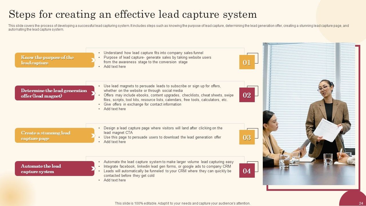 Improving Lead Generation Process Ppt PowerPoint Presentation Complete Deck With Slides Slide23
