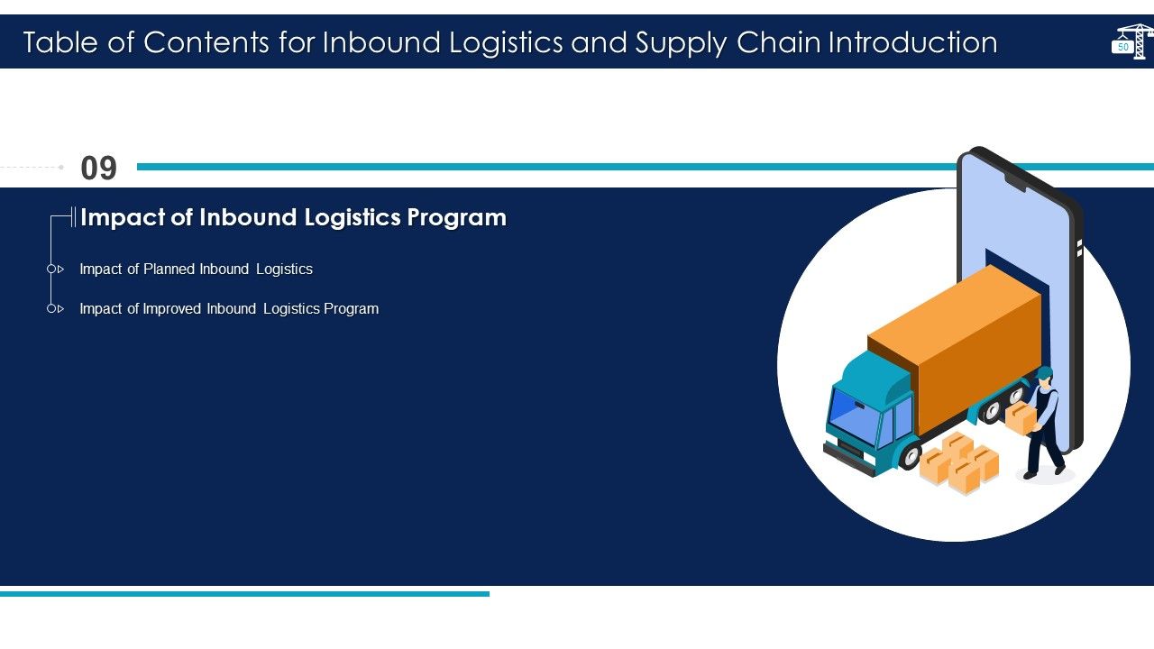 Inbound Logistics And Supply Chain Introduction Ppt PowerPoint Presentation Complete Deck With Slides Slide50