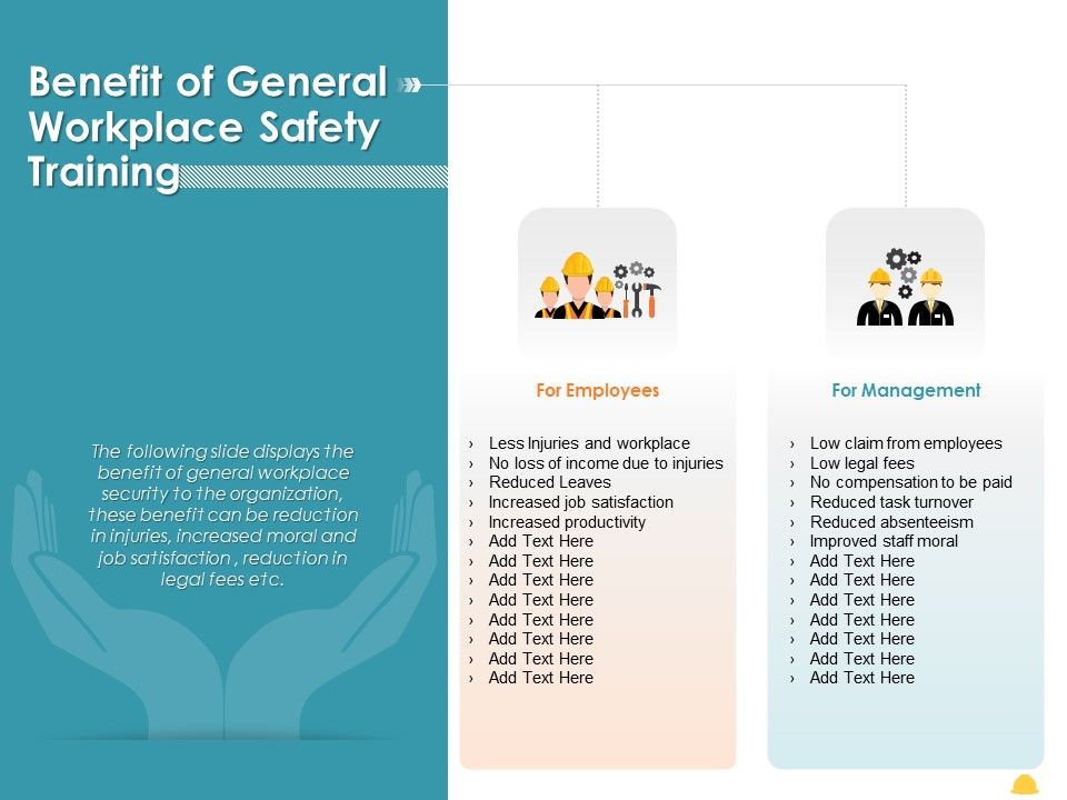 Incident Management Process Safety Benefit Of General Workplace Safety