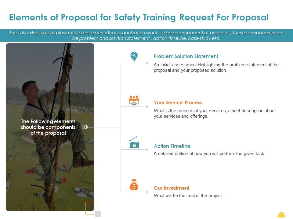 Incident_Management_Process_Safety_Elements_Of_Proposal_For_Safety_Training_Request_Brochure_PDF_Slide_1.jpg