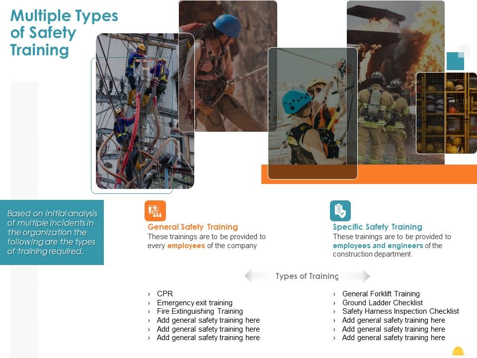 Incident Management Process Safety Multiple Types Of Safety Training