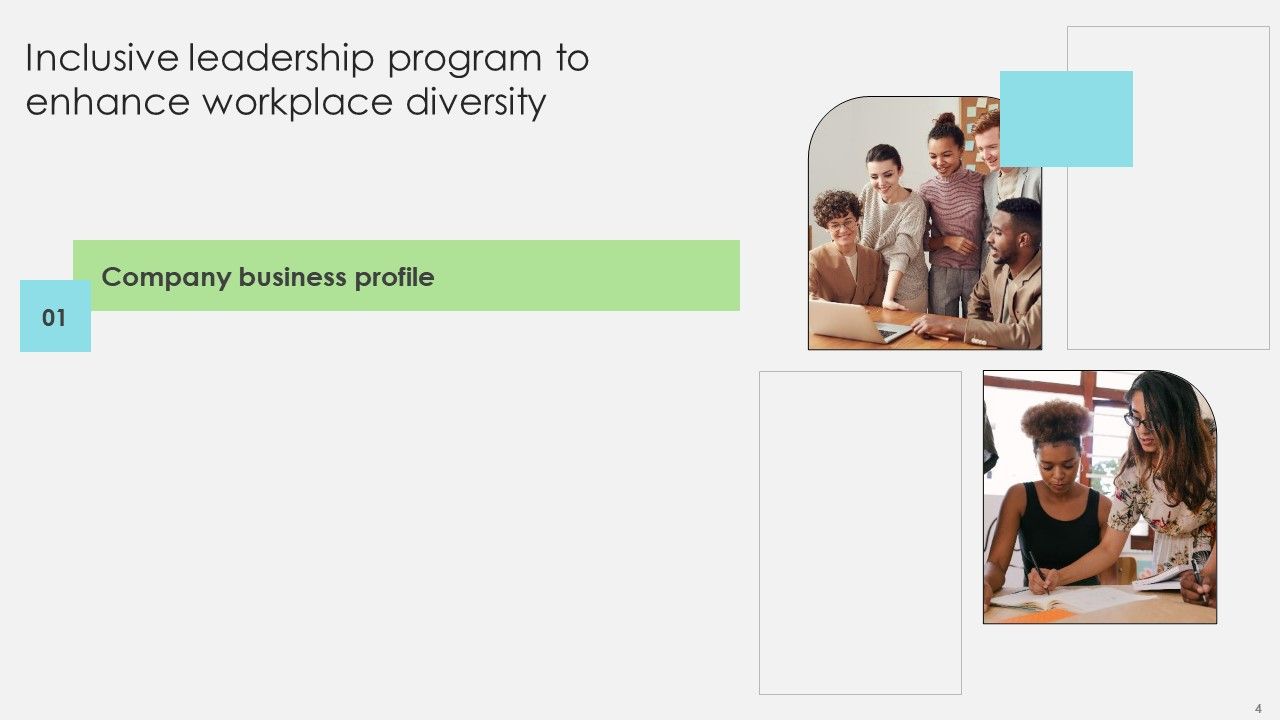 Inclusive Leadership Program To Enhance Workplace Diversity Ppt PowerPoint Presentation Complete Deck With Slides Slide04