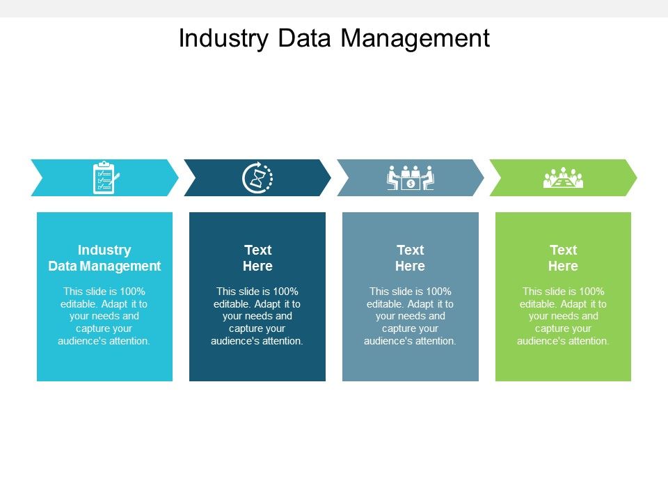 Industry Data Management Ppt PowerPoint Presentation File Deck Cpb