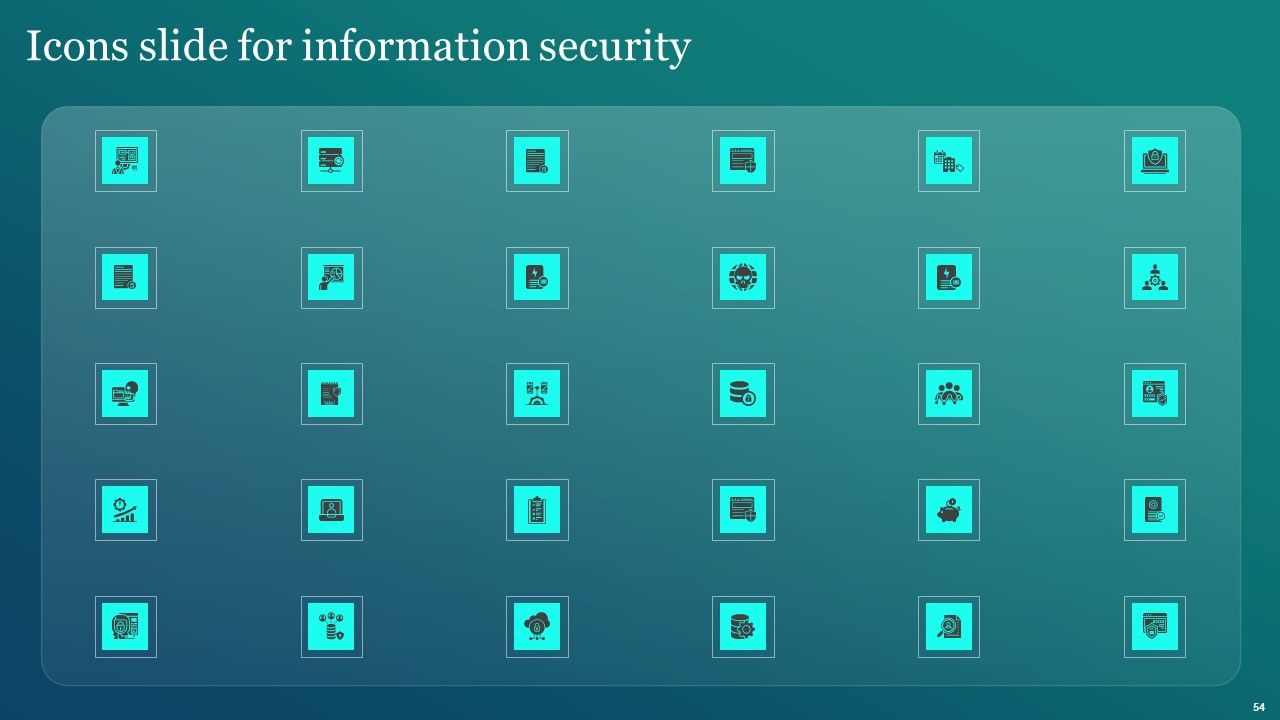 Information Security Ppt PowerPoint Presentation Complete Deck Slide54