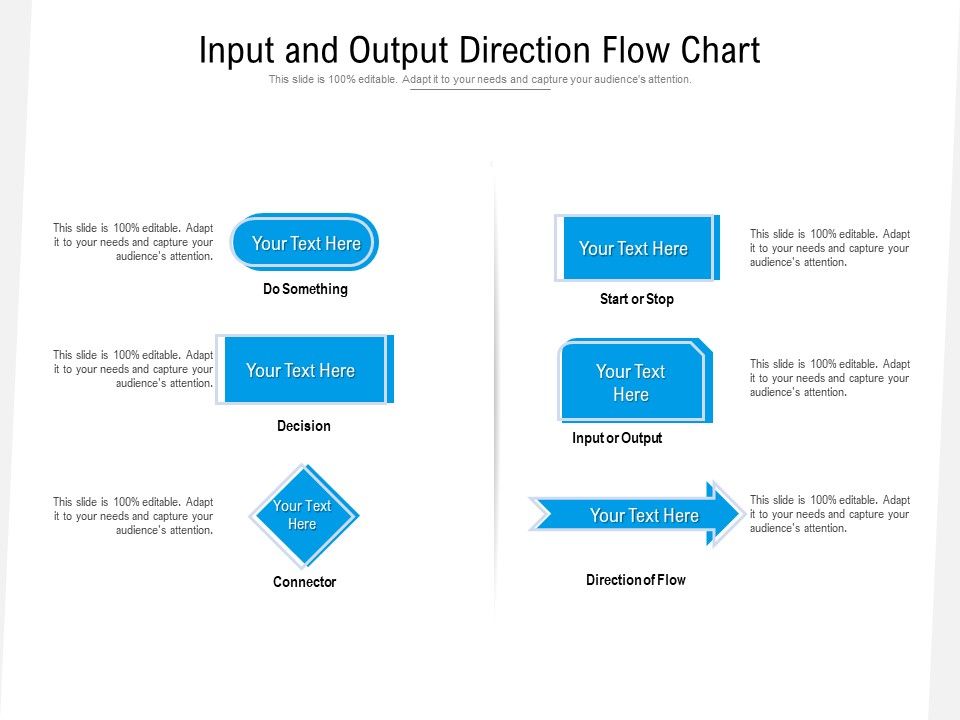 Input And Output Direction Flow Chart Ppt PowerPoint Presentation File ...