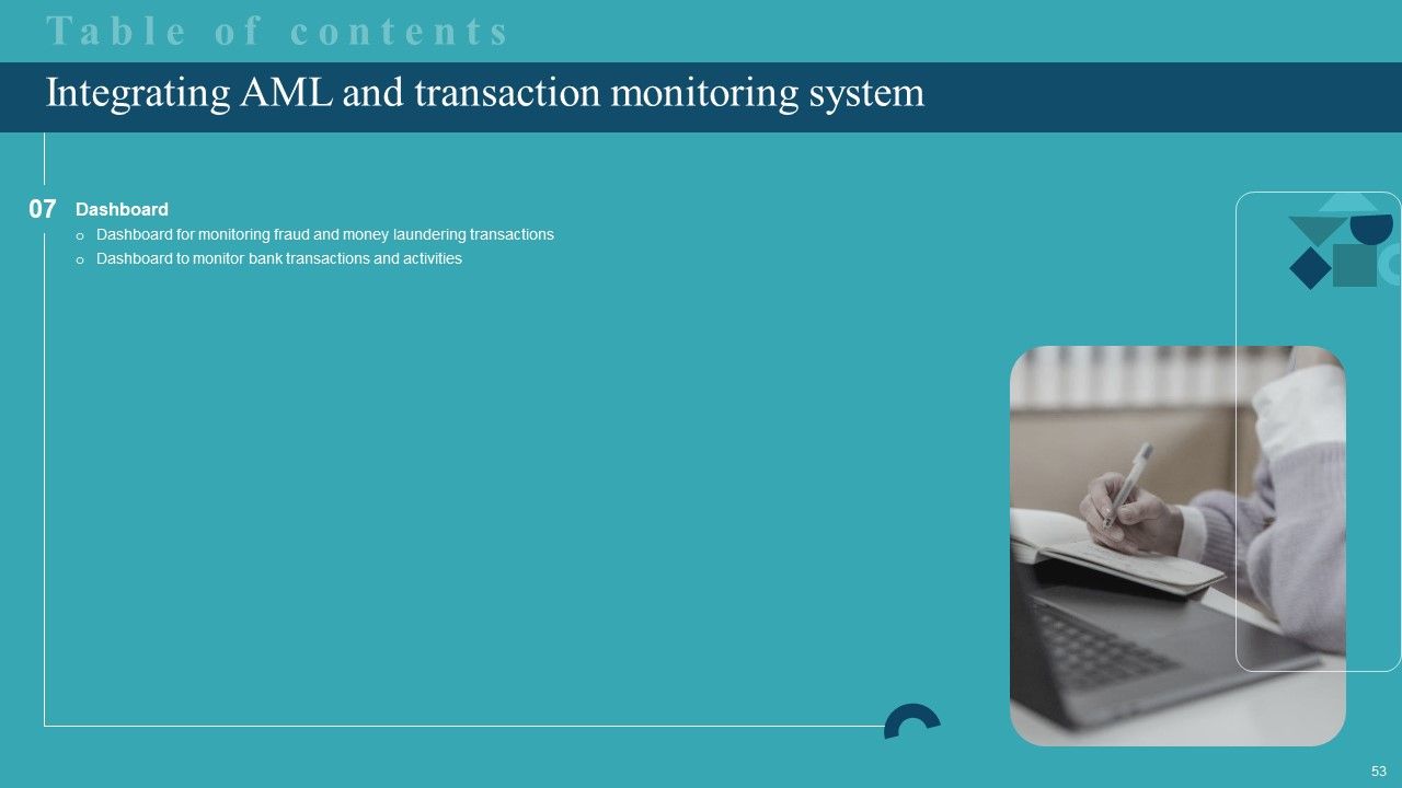 Integrating AML And Transaction Monitoring System Ppt PowerPoint Presentation Complete Deck With Slides Slide53