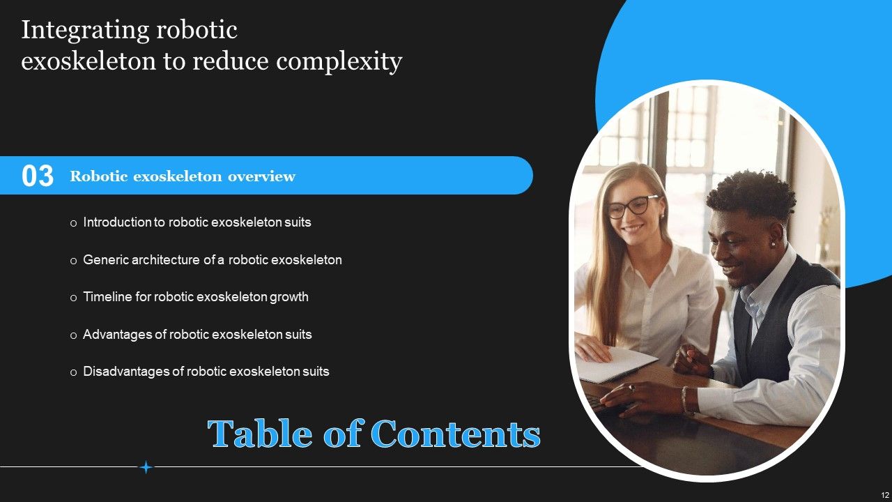 Integrating Robotic Exoskeleton To Reduce Complexity Ppt PowerPoint Presentation Complete Deck With Slides Slide12
