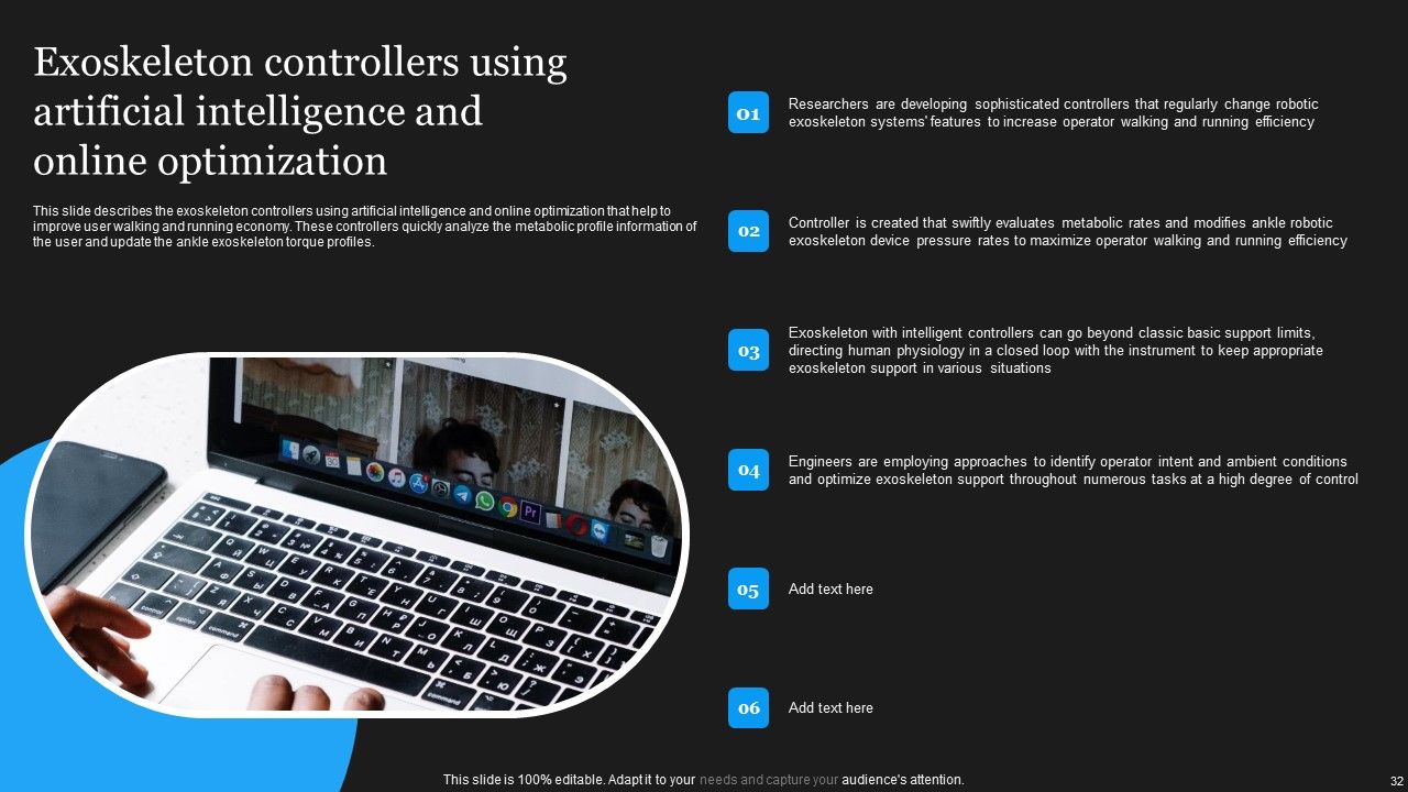 Integrating Robotic Exoskeleton To Reduce Complexity Ppt PowerPoint Presentation Complete Deck With Slides Slide32