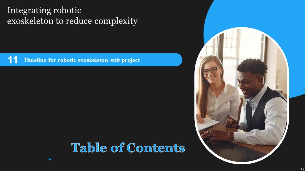 Integrating Robotic Exoskeleton To Reduce Complexity Ppt PowerPoint Presentation Complete Deck With Slides Slide50