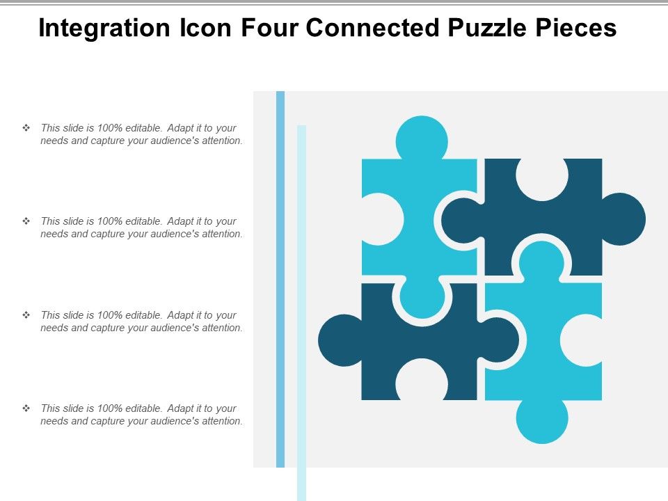 Integration_Icon_Four_Connected_Puzzle_Pieces_Ppt_PowerPoint_Presentation_Summary_Slide_1.jpg